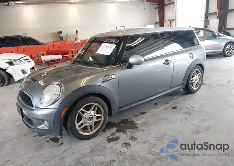 2008 Mini Cooper S Clubman from USA, damaged, VIN WMWMM33518TP87563